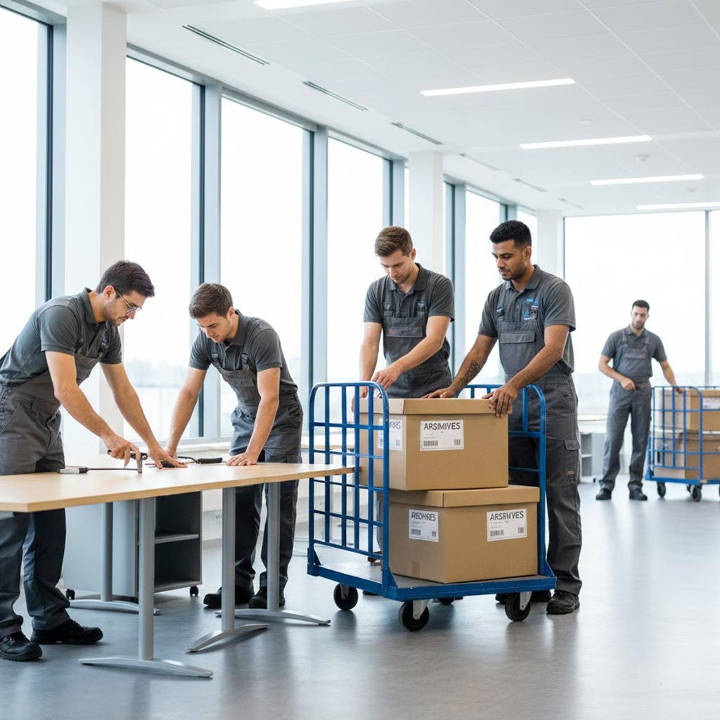 Servizi di facchinaggio e logistica